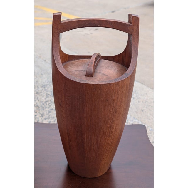 Vintage Teak Ice Bucket by Jens Quistgaard for Dansk For Sale In Washington DC - Image 6 of 8
