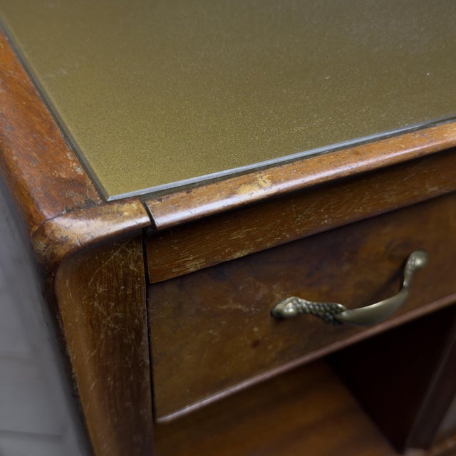 Vintage Wood Nightstands, Italy, 1950s, Set of 2 For Sale - Image 13 of 18