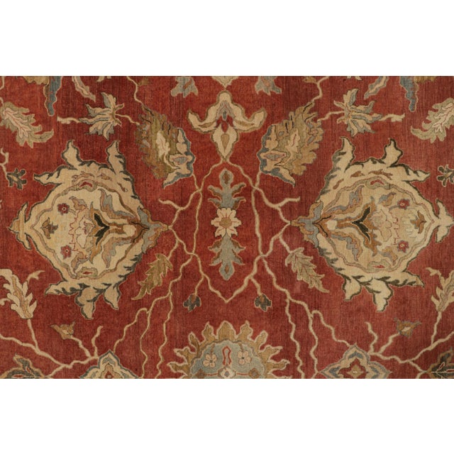 Rug & Kilim’s Oversized Oriental Rug, With Florals and Leafage Patterns For Sale In New York - Image 6 of 7