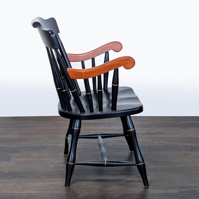 2010s Weill Cornell Medical College Personalized Obgyn Residency Windsor Chair For Sale - Image 5 of 10