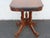 Brown Late 1800s Victorian Eastlake Carved Side Table 6883 For Sale - Image 8 of 18