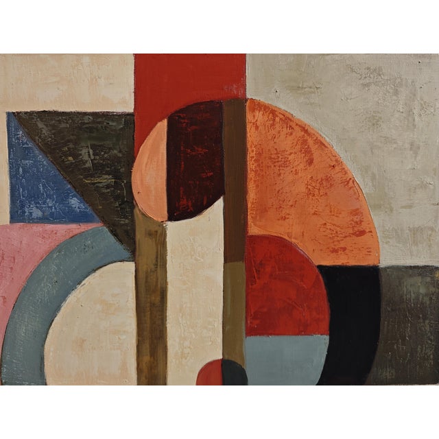 Evidence, Geometric Abstract, Contemporary, Framed by Sophie Dumont For Sale - Image 4 of 8