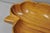 Mid 20th Century Vintage Mid Century Modern Monkey Pod Carved Koa Wood Banana Leaf 16" Fruit Bowl For Sale - Image 5 of 16