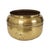 Large French Brass Repoussé Planter Pot For Sale - Image 12 of 16