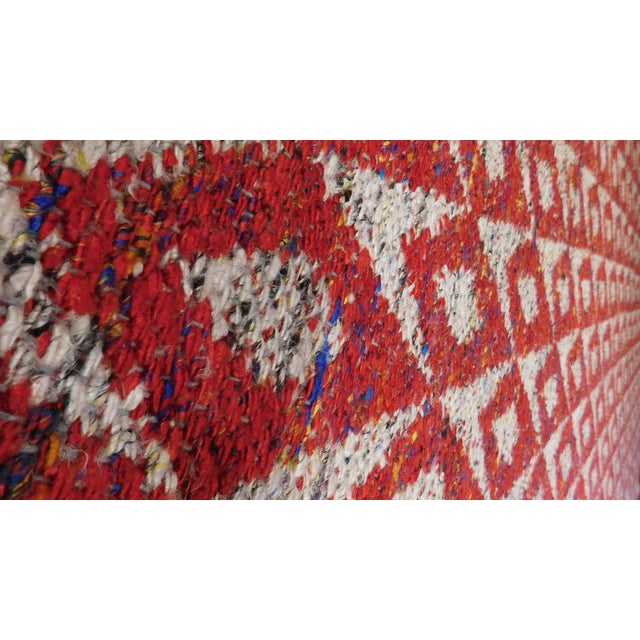 Contemporary Modern Hand-Knotted Luxury Flatweave - 7’9” X 10’2” For Sale - Image 3 of 10