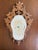 In a world of mass made mirrors; this vintage hand crafted piece is one of a kind. This hand crafted Italian giltwood...