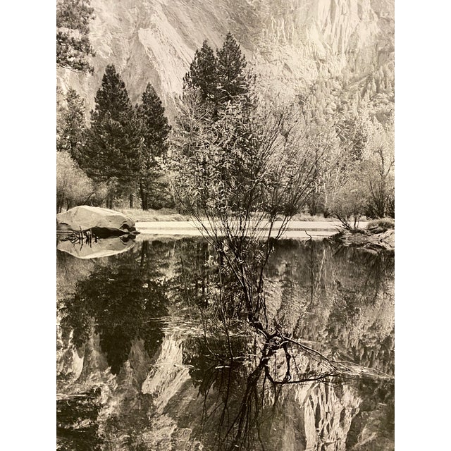 Late 20th Century Robert "Bob" Werling Black & White Photograph Merced River Yosemite Valley California, Student of Ansel Adams For Sale In San Francisco - Image 6 of 12