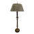 1990s John-RIchard Brass Candelstick Lamp For Sale