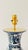 Antique Delfia Table Lamp For Sale - Image 3 of 6