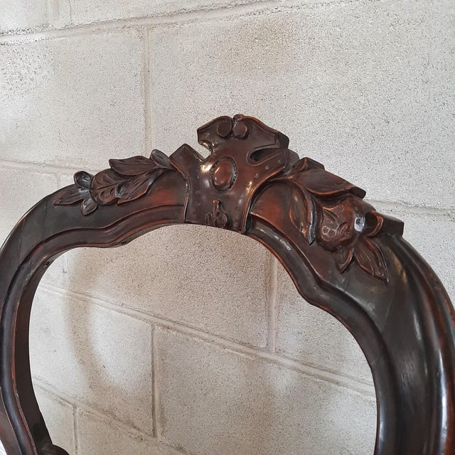 Antique Italian Wooden Chairs, 1900s, Set of 4 For Sale - Image 13 of 18