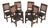 Set of 6 Stickley Arts & Crafts Mission Oak Dining Chairs For Sale