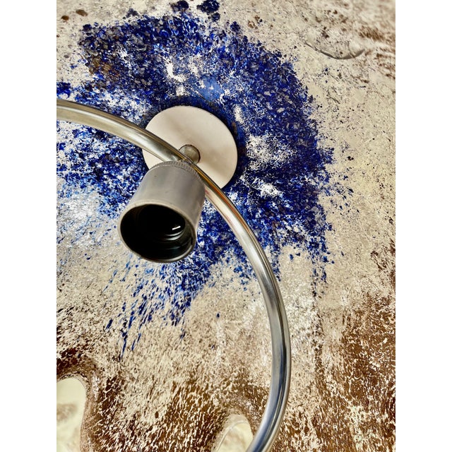 Pendant with Glass Murano Bicolore from Mazzega, Italy, 1970s For Sale - Image 6 of 7