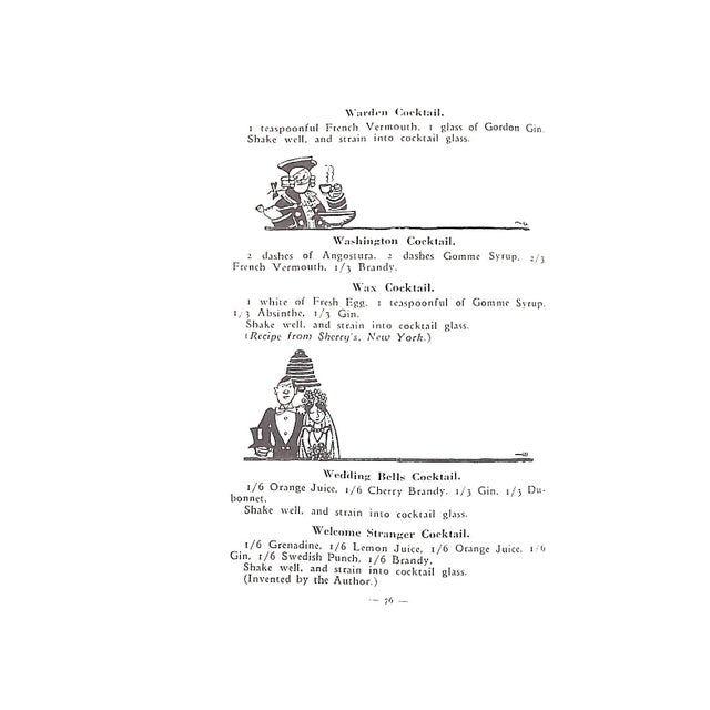 "Barflies and Cocktails 300 Recipes by Harry and Wynn" 2026 For Sale In New York - Image 6 of 12