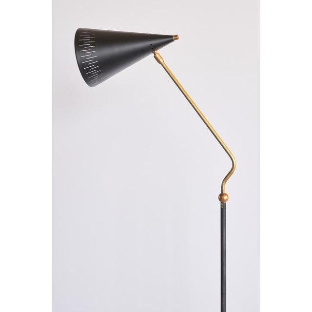 Swedish Floor Lamp by Svend Aage Holm Sørensen for Asea, 1950s For Sale - Image 13 of 16