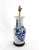 Ceramic Early 20th Century Chinese Blue and White Vase Table Lamp For Sale - Image 7 of 10