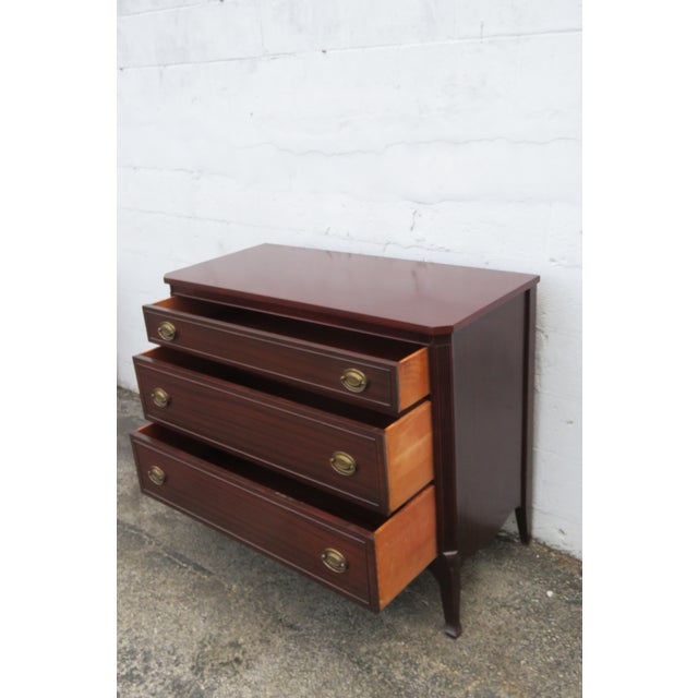 1940s 1940s Mahogany Low Dresser Bathroom Vanity 6258 For Sale - Image 5 of 16
