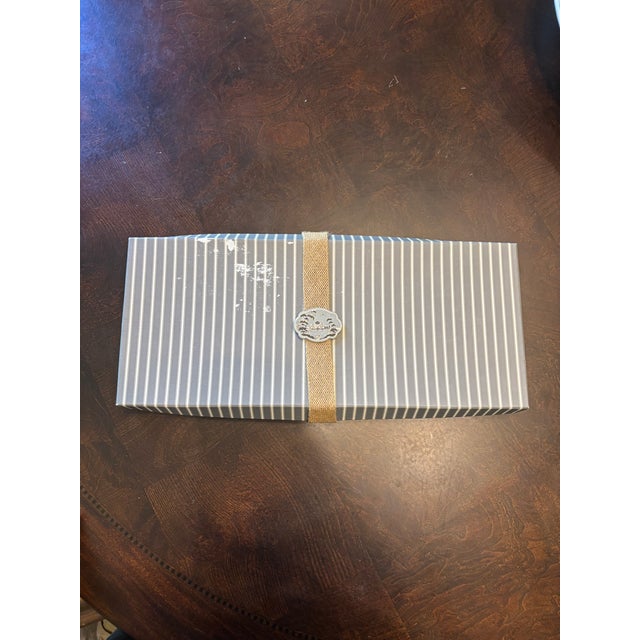 Juliska “Country Estate – Garden Party” Blue Rectangular Platter, Portugal For Sale - Image 4 of 5