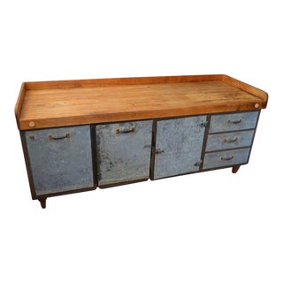 Vintage & Antique Kitchen Islands & Butcherblocks Chairish
