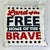 Textile 1990s Vintage Americana Arts & Crafts Boho Chic Down Filled Holiday Accent Pillow - 4th of July For Sale - Image 7 of 10