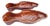 Ceramic Fish-Shaped Molds, 1960s, Set of 2 For Sale