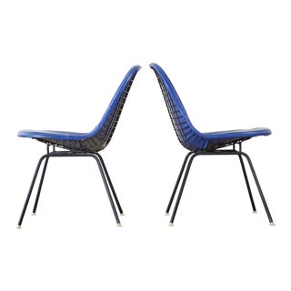 Vintage Eames for Miller Mkx Wire Mesh Chairs For Sale