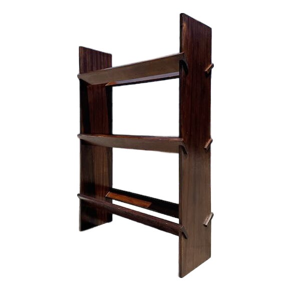 Vintage Mahogany Record/Book Case For Sale
