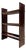 Vintage Mahogany Record/Book Case For Sale