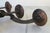 Vintage Brutalist Mid-Century Wrought Iron Candelabra For Sale - Image 10 of 10