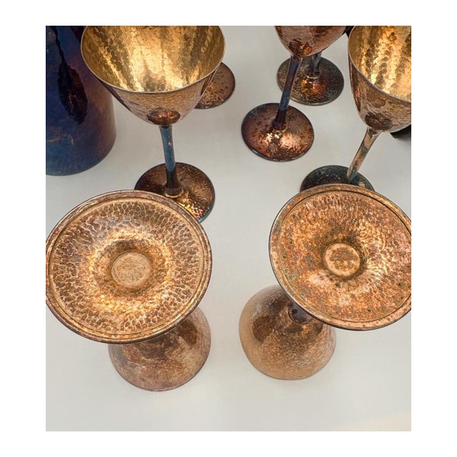 A striking Prohibition-era cocktail service by Meriden S.P. Co., part of the International Silver Company. Dating to the...