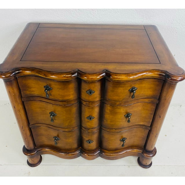 Milling Road for Baker Furniture Company Walnut Chest of Drawers. For Sale - Image 11 of 12