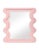 Contemporary Fleur Home Carnival Mystic Rectangle Mirror in Authentic Pink, 24x36 For Sale - Image 3 of 3