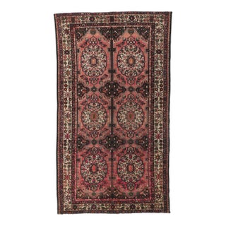 Mid 20th Century Vintage Persian Bakhtiari Rug, 05'07 X 09'09 For Sale