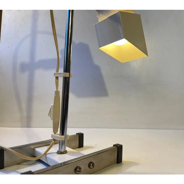 1970s Architect's Table Lamp from Bofa Sweden, 1970s For Sale - Image 5 of 8