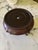 Brown Cabinet of Curiosities Glass Cloche With Bird’s Nest Wrapped in Dried Gypsophila on Decorative Asian Wooden Stand For Sale - Image 8 of 15