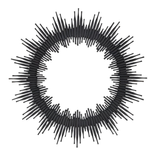 Currey & Company Chadee Black Mirror For Sale