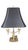 French Mid 20th Century Frederick Cooper Brass Bouillotte Lamp With Black Tole Shade, Chicago For Sale - Image 3 of 11