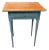Canterbury Shaker Side Table Blue For Sale