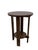 Brown Mission Style Oak Round End Table - Michael's Cherry For Sale - Image 8 of 13
