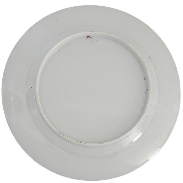 Antique Chinese Export Rose Medallion Plate For Sale In San Diego - Image 6 of 8