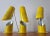 Yellow Table Lamps Napako, 1970s, Set of 3 For Sale - Image 8 of 11