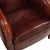 Brown Dutch Art Deco Style Leather Club Chair, C. 1960. For Sale - Image 8 of 8