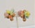 Vintage 1960s Napier "Gum Drop" Colorful Clip Earrings - 2 Pieces For Sale - Image 9 of 9