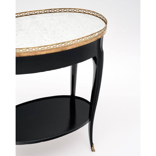 Louis XVI Period French Oval Side Table For Sale - Image 4 of 9
