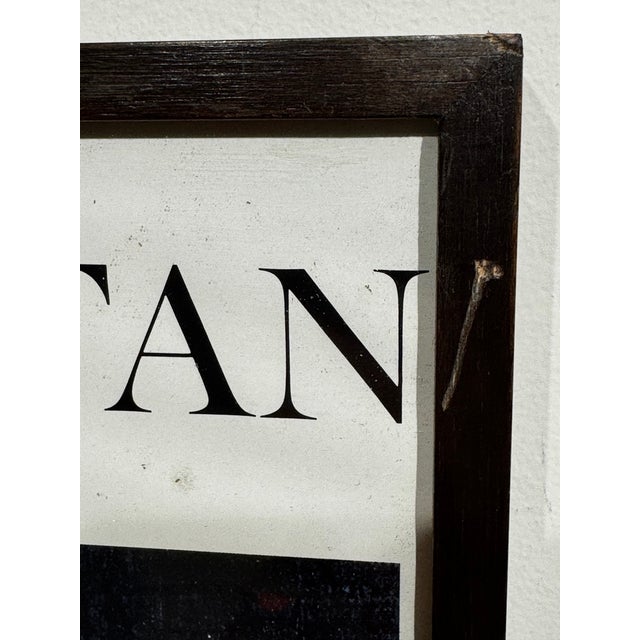 Vintage French Musée Marmottan “Collections 1er Empire” Museum Poster, Framed For Sale - Image 4 of 6