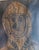 Late 20th Century Framed 37x18 Gold Wax Brass Rubbing Knight Henry Rochforth 1470 For Sale - Image 4 of 9