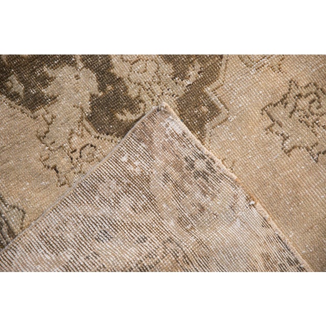 Vintage Distressed Oushak Rug - 3'8" x 5'8" For Sale In New York - Image 6 of 9
