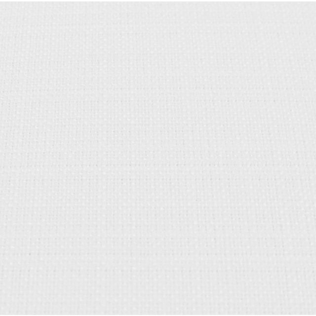 Matthew Izzo Home Fairfield White Bamboo Profile Dining Chair With White Linen Upholstered Seat For Sale In New York - Image 6 of 7