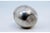 Silver Egg-Shaped Salt Shaker with Ballast Inside For Sale - Image 5 of 10