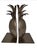 Vintage Hollywood Regency Brass Pineapple Bookends - A Pair For Sale - Image 9 of 9