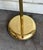 1970s Brass Glass-Dome 3 Light Floor Lamp For Sale - Image 4 of 4